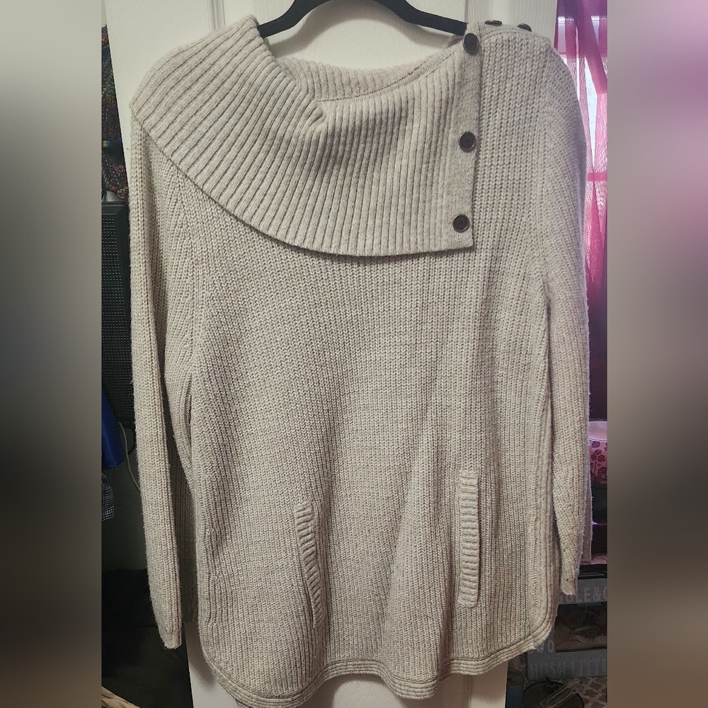 Style & Co. Cowl Neck Sweater